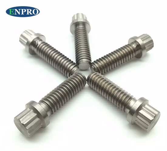 Обработка и фрезерование деталей с ЧПУ. Противоугонные детали для тяжелых грузовиков M7 M8 M12 M14 Gr5. Титановые ступичные гайки и колесные болты.