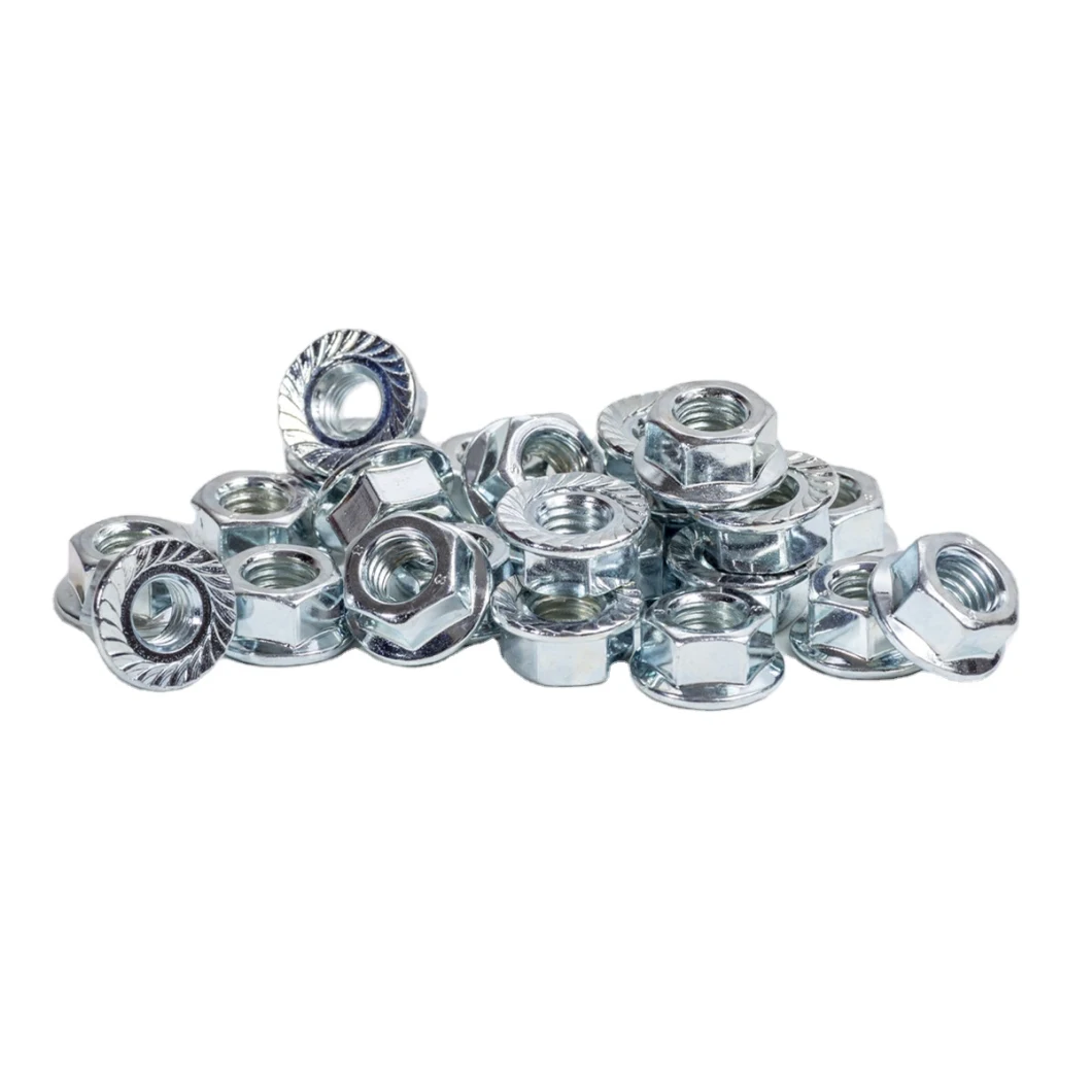 High Strength Titanium Hexagon Flange Nuts M12/M16/M18/M20 Nuts