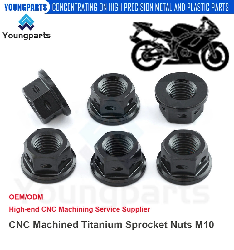 Boost Performance and Reduce Weight with Titanium Sprocket Nuts M10