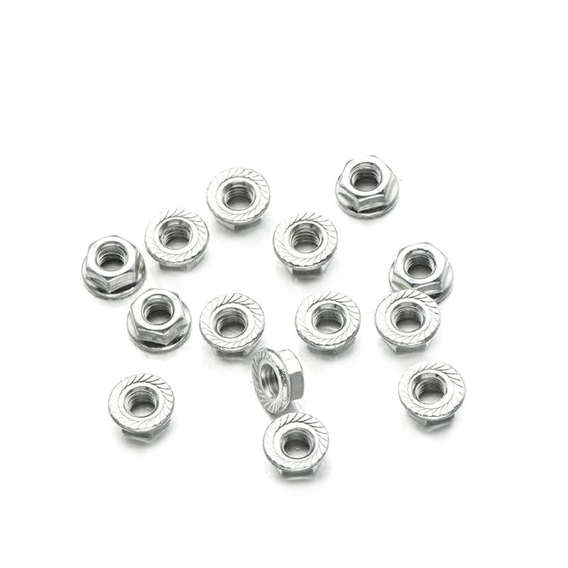 High Strength Titanium Hexagon Flange Nuts M12/M16/M18/M20 Nuts