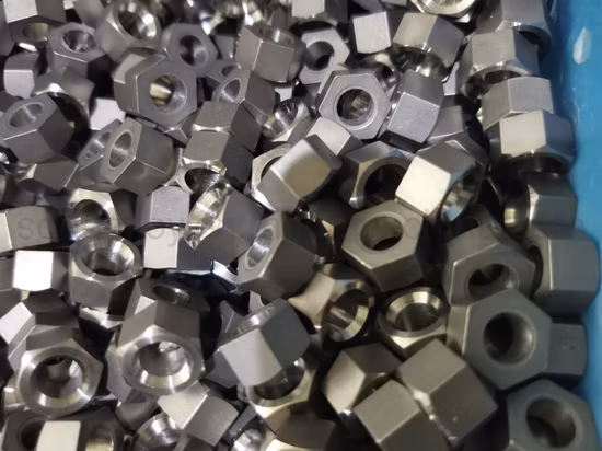 GB 6170 Шестигранная гайка M20 из нержавеющей стали и титана Ta2